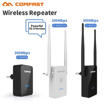 Comfast Wifi Repeater/Router/Acess Point AP 300Mbps Wi fi Signāla Pastiprinātājs 10dbi Antenas Bezvadu Maršrutētāju Signālu Pastiprinātājs Extender
