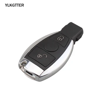 YLKGTTER Smart Auto Keyless Ieceļošanas Tālvadības Atslēgu Piekariņu Mercedes Benz 2012-2017 CDI 4MATIC A160 A180 A200 A220 A250 ar Nesagrieztiem asmens