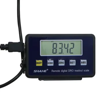 0.01 mm, 0-500mm Ciparu lineārās skalas, izmantojot LCD Bāze, tālvadības displeja Rādījumiem, lineāro Skalu Ārējais Displejs lineāro Valdnieks