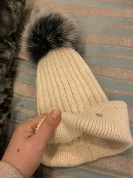 01912-fu5865126 ziemas siltā sniega fox pompon dāma Skullies Beanies klp sieviešu brīvdabas atpūtas cepure