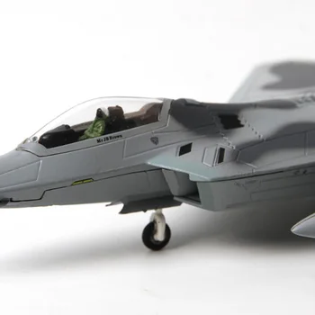 1/100 mēroga ASV Amerikas jūras kara Flotes Armijas F22 cīnītājs lidaparātu lidmašīnu modeļi pieaugušajiem bērniem, rotaļlietas, reklāmas rādīt kolekcijas