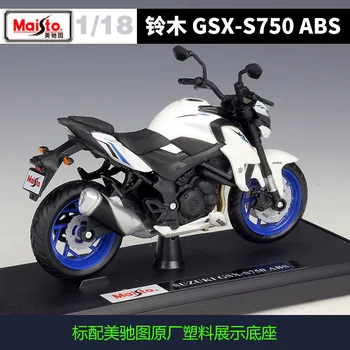 1:18 Maisto Suzuki GSX-S750 ABS Lējumiem Motociklu