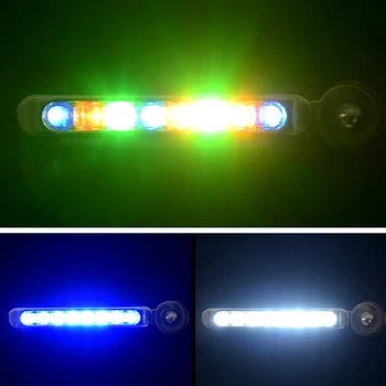 1/2 LED Vēja Powered Transportlīdzekļa Lukturi Ar Rotācijas Ventilators Auto Lampas Dekors Nav Nepieciešams Ārējs Barošanas bloks Auto Dienas Gaismas lukturi