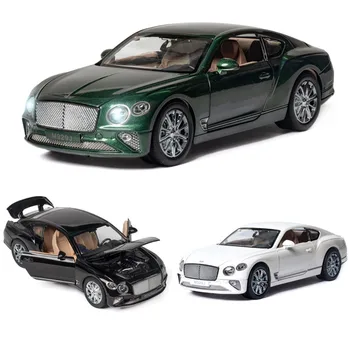 1:24 Bentleys Sakausējuma Auto Modelis ContinentalGT W12 Diecasts & Rotaļu Transportlīdzekļiem, Rotaļu Automašīnas Bērnu Rotaļlietas Bērniem Dāvanas Zēns Rotaļlietas