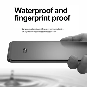 1-2gab Premium Matēta matēts HD aizsardzības stiklu Xiaomi Xiaomy MI A3 SPĒLĒT Poco X3 NFC Anti-pirkstu nospiedumu Aizsardzības plēves