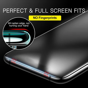 1-2gab Premium Matēta matēts HD aizsardzības stiklu Xiaomi Xiaomy MI A3 SPĒLĒT Poco X3 NFC Anti-pirkstu nospiedumu Aizsardzības plēves