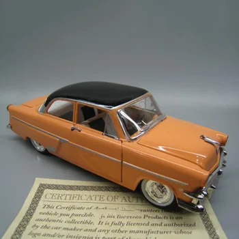 1/32 Mēroga simulācijas Lējumiem metālu sakausējumu vintage 1954 Customline transportlīdzekļa automašīnas modelis Bērniem, rotaļlietas, Parādīt bērniem, dāvanu Kolekcijas