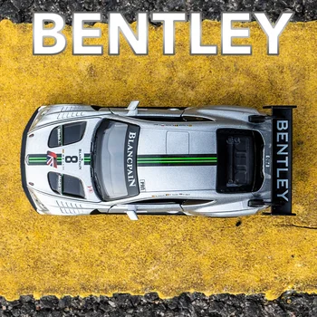 1:32 Sakausējuma Mini Automašīnas Modelis Bentley GT3 Metāla Rotaļu Lējumiem & Rotaļu Transportlīdzekļiem, Pull Atpakaļ, Bērniem Rotaļu Automašīnas Bērnu Zēns Auto Dāvana
