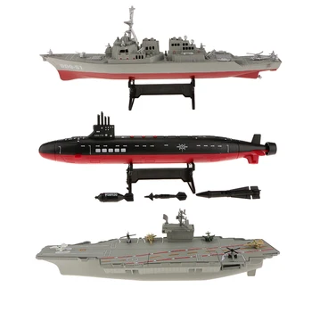 1/350 Mēroga Plastmasas Karakuģis USS Arleigh Burke Dekoratīvās Laivu Modelis Collectables
