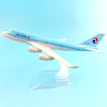 1/400 Korejas Gaisa A380 Lējumiem Plaknes Gaisa Kuģi, Lidmašīnas Modeli, Bērniem, Rotaļlietas, Galda Dekori