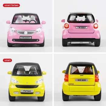1:43 Sakausējuma SMAR divas modelis mini rotaļu auto mēroga simulācijas gudrs Pull Atpakaļ Lējumiem Auto Jaunums Bērniem, Rotaļlietas, Bērnu Dzimšanas dienas Dāvanas