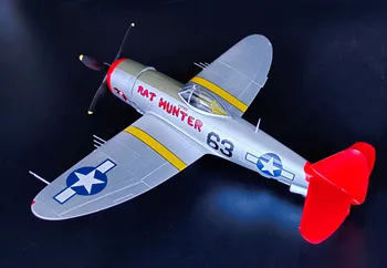 1:48 II Pasaules Kara ASV p47d cīnītājs modelis Sarkanās astes Gala produkta simulācijas modelis 39309