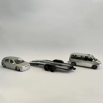 1/64 Sakausējuma lējumiem Piekabes Noslēdzošās plāksnes modelis, kas Izmantots, lai transportlīdzekļa modeļi Skatuves Piederumi auto rotaļlietas kadru kolekcija dāvanu displejs