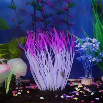 1 gab. Akvāriju Silikonu Simulācijas Koraļļu Zivju Tvertnes Viltus Koraļļu Augu Zemūdens Akvāriju Dekorēšana Piederumu