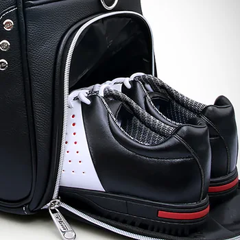 1 gab. Golfa Apģērbu Maiss PGM vīriešu kustības portatīvo somā Iebūvēts kurpes, soma Liela Jauda, Ādas YWB021