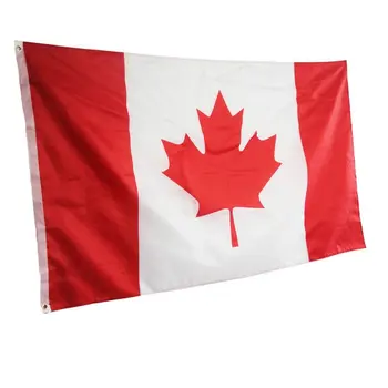 1 gab. Liels, Kanādas Karogs Karājas Kanādas Valsts Lielo Karogu, Kanāda Banner Festivāla Mājas Decoraiton 90*150cm / 3*5 FT