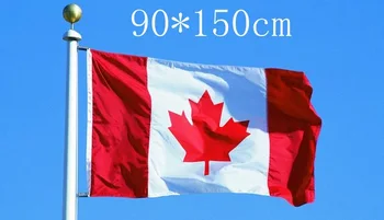 1 gab. Liels, Kanādas Karogs Karājas Kanādas Valsts Lielo Karogu, Kanāda Banner Festivāla Mājas Decoraiton 90*150cm / 3*5 FT
