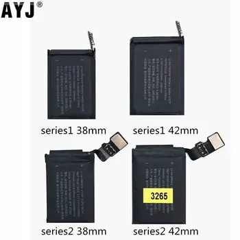 1 gab., Oriģināla AYJ A1579 Akumulators Apple skatīties, Sērija 1, Sērija 2 38mm 42mm Reālās Spējas Series1 Series2 Baterijas