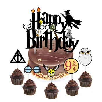 1 Iestatiet Harried Laimes Dzimšanas Dienā, Balonus Potterings Tēma Balonu Komplekts Magic Bērna Dzimšanas Diena, Kāzu Sienu Partijas Apdare Supplie