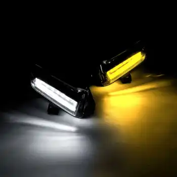 1 Pāri, Par Chevy Camaro ZL1 1LT RS 2016+! Dienas gaitas lukturi Miglas Balta+ Dzeltena Gaismas LED Skaidrs, Objektīvs Dienas Gaismas lukturi