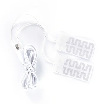 1 Pāris USB Apsildāmi Cimdi Pad luva calefaccion guantes Elektriskā USB Cimdi Sildītājs Silda Cimdi Oglekļa Šķiedras Audums Augstas Kvalitātes