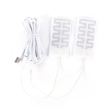 1 Pāris USB Apsildāmi Cimdi Pad luva calefaccion guantes Elektriskā USB Cimdi Sildītājs Silda Cimdi Oglekļa Šķiedras Audums Augstas Kvalitātes