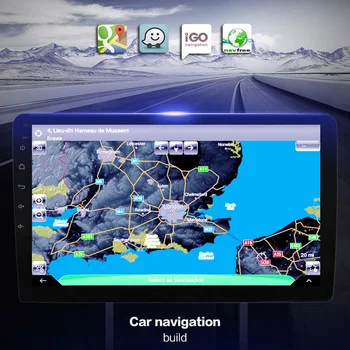 10.1 Collas 2.5 D Android 8.1 2 Din Navigācija GPS Auto Multimedia Player 