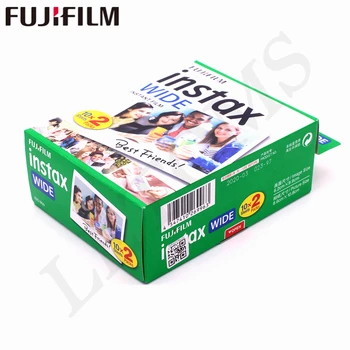 10-100 Loksnes Fujifilm Instax Platu Baltu malu + Varavīksne + Melns Filmas Fuji Instant Foto papīrs Kamera 300/200/210/100/500AF