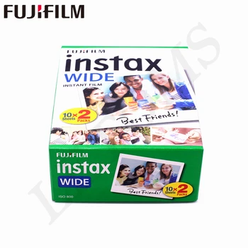 10-100 Loksnes Fujifilm Instax Platu Baltu malu + Varavīksne + Melns Filmas Fuji Instant Foto papīrs Kamera 300/200/210/100/500AF