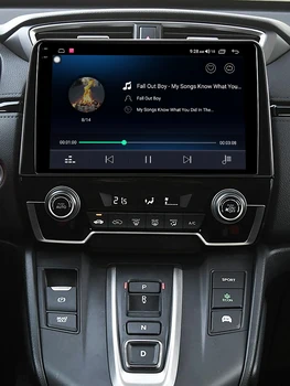 10 collu Autoradio Android 10 Auto Radio Ar Ekrāna 4GB 64GB Galvas Vienības magnetofona Carpaly Auto Honda CRV CR-V 2017 2019