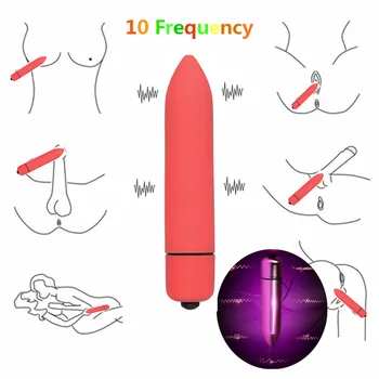 10 Frekvences Mini Bullet Vibrators Erotiska Gspot Burvju Seksa Rotaļlietas Piederumi Sievietes Flirt, Lai Anālais Butt Plug Maksts Klitoru