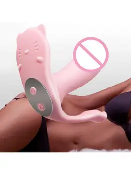 10 Frekvences Vibrators G-Spot Valkājamas Massager Pieaugušo Stimulators Sievietēm Seksa Rotaļlietu A6HC