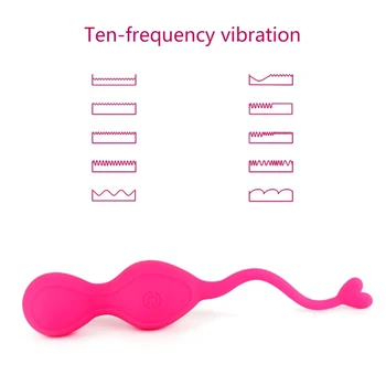 10 Frekvences Vibrators Massager USB Lādējamu Stimulators Pieaugušo Bezvadu Tālvadības Seksa Rotaļlieta Sievietēm, Pāriem