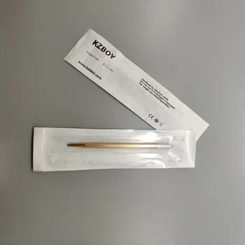 10 GAB./Daudz Microblading Ēnojumu Pildspalvas Permant Grims Uzacu Rokasgrāmata Instruments, ar Apaļu Saķere Uzacu Microblading Asmeņi