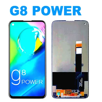 10 Gab. Par Motorola Moto G8 Power LCD Displejs G8 plus XT2019 Touch Screen Sensoru Panelis Digiziter Montāža G8 Spēlēt XTLCD