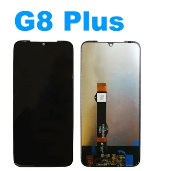 10 Gab. Par Motorola Moto G8 Power LCD Displejs G8 plus XT2019 Touch Screen Sensoru Panelis Digiziter Montāža G8 Spēlēt XTLCD