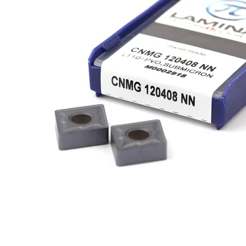 10 gabali LAMINA oriģināls CNMG120408 NN LT10 cilindrisku pagrieziena rīks CNMG 120408 karbīda pagriežot asmeni pagrieziena rīks