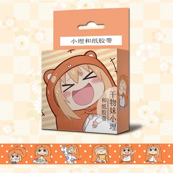 10 kastes/daudz Anime Himouto Umaru chan Washi Līmlentes Līmlentes ROTAĻLIETAS Doma Umaru Nanan ebina maskēšanas lentes Papīrs uzlīmes, 5M