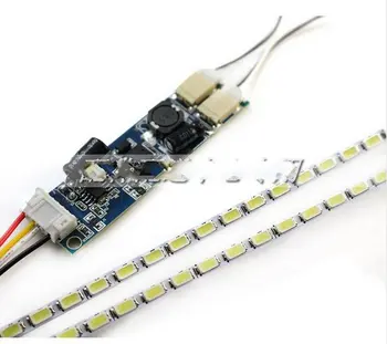 10 komplekti x Dimable LED Backlight Lampas Atjaunināšanas Komplekts Regulējams LED Dēlis +2 joslām, lai Uzraudzītu Desktop