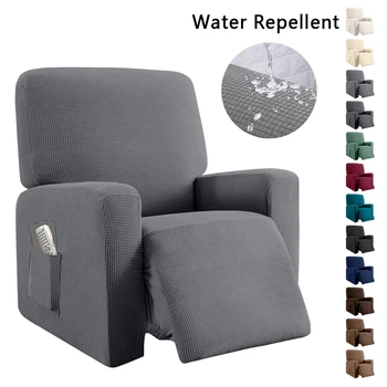 10 Krāsas Ūdens Atbaidīšanas Recliner Krēslam Segtu Augstu Stiept Dīvāns Slipcover Super Mīkstu Auduma Dīvāns Sēdekļa Vāku