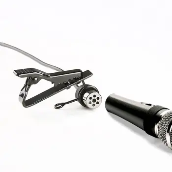 10 Lavalier Mikrofons Clip 10 Mikrofona Segums 5/16