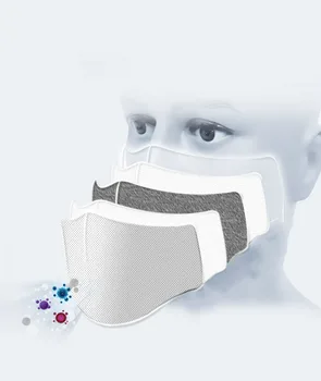 100/50/20 GAB Filtri Maska Modes Mazgājams Atkārtoti Respirators Putekļu Maskas Anti Piesārņojuma Kokvilnas Unisex Muti Purns Melns