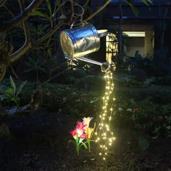 100 LED, Ūdenskritums Vīnogulāju Stīgu Gaismas Akumulatora Vara stieples Pasaku Gaismas Koku Veikals Ziemassvētku Mājas Loga Fona Apdare
