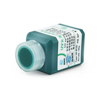 100g Zaļo UV Ārstējama Lodēt Maska BGA PCB Krāsas Novērstu Kodīgas Veļas Metināšanas Kušņi Eļļa, UV Tintes Gaismjutīgās