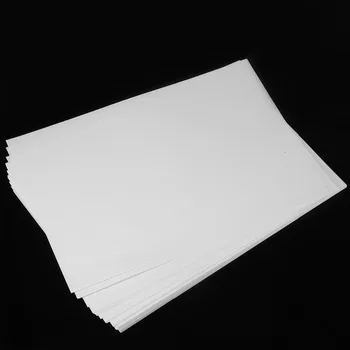 100gab A4 formāta Tintes Ūdens Slaidu Nodot Papīru Ērtai Lietošanai White Water Slide Decal Papīra DIY Apģērbu Modelis Rīks