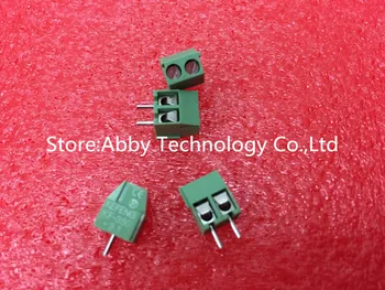 100GAB KF350-3.5-2P KF350 2Pin 3.5 mm Straight Pin PCB Skrūvju Spaiļu Bloku, ROHS