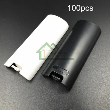 [100PC/ PARTIJA] Vairumtirdzniecības Cena Akumulatora Vāciņu Nomaiņa Nintendo Wii Tālvadības pults Aizmugurē Pack Durvis