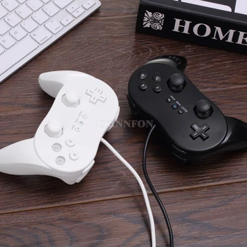 100Pcs/Daudz Klasisko Vadu Game Controller Remote Pro Gamepad Šoks Par Nintendo Wii