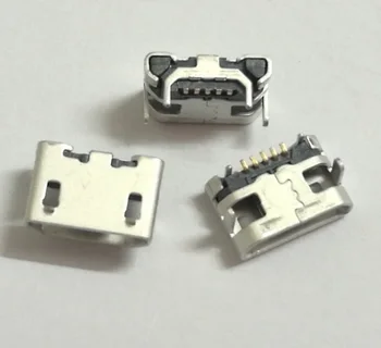 100pcs/daudz mikro mini USB Ports Uzlādes Kontaktligzda kontaktligzda Pieslēgvietas rezerves spraudnis Lenovo Tab 2 A10-30 TB2 X30F A7-50 A3500-F
