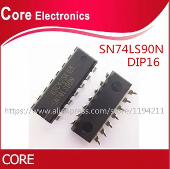 100pcs/daudz SN74LS90N SN74LS90 74LS90 IC DIP14 Vislabākās kvalitātes